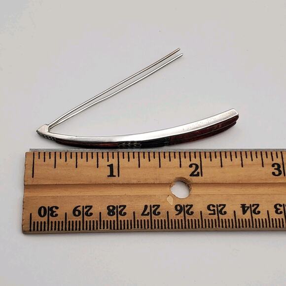 SILPADA Sponge Coral & Wood Inlay Threader Long Earrings Sterling Silver - Picture 5 of 5